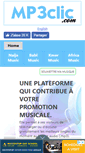 Mobile Screenshot of mp3clic.com